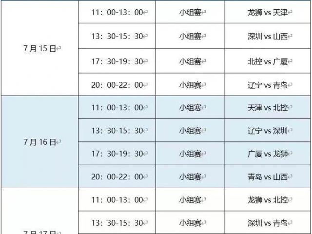 cba赛程表2023什么时候开始