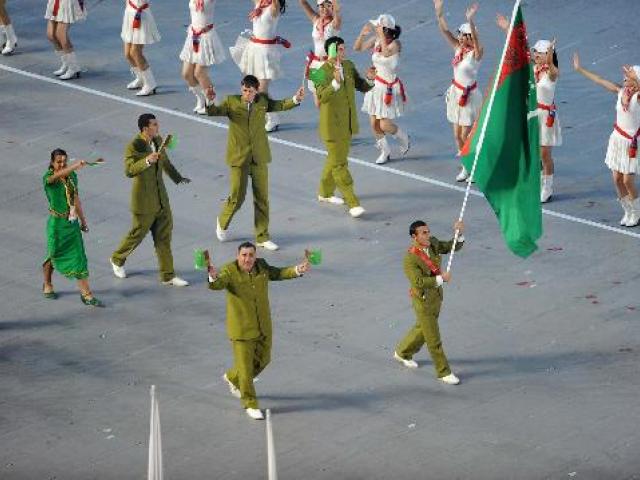 08年北京奥运会各国家运动员是全员入场吗